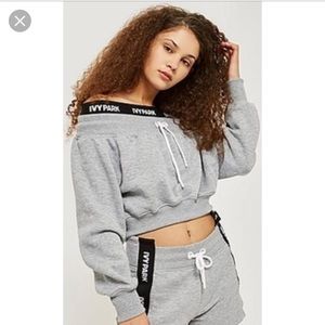 Ivy Park Brand New Cropped Sweatshirt